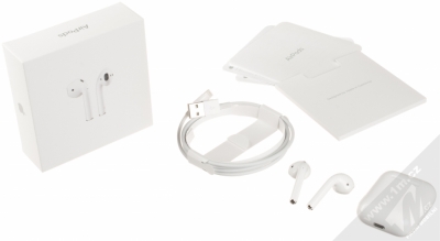 Apple AirPods headset stereo sluchátka bílá (white) balení