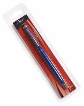 ART kapacitní stylus, dotykové pero s propiskou, pro mobilní telefon, mobil, smartphone, tablet modrá (blue) krabička