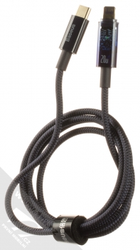 Baseus Explorer opletený USB Type-C kabel s Apple Lightning konektorem 20W (CATS000003) tmavě modrá (dark blue) komplet