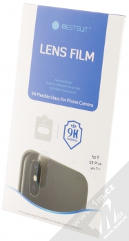 BestSuit Lens Flexible Glass Film ochranné tvrzené sklo na čočku fotoaparátu Samsung Galaxy S9 Plus krabička