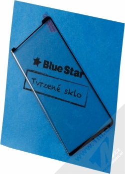 Blue Star Full Face and Glue Small Size Tempered Glass ochranné tvrzené sklo na kompletní zahnutý displej pro Samsung Galaxy Note 9 černá (black)