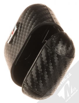BMW Airpods M Carbon Case pouzdro pro sluchátka Apple AirPods (BMA2CMPUCA) černá (black) otevřené
