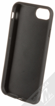 BMW Signature Real Leather kožený ochranný kryt pro Apple iPhone 6, iPhone 6S, iPhone 7, iPhone 8 (BMHCI8LLSB) černá (black) zepředu