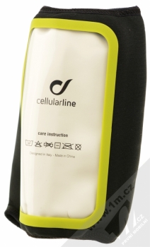 CellularLine Armband Flex velikost L-XL sportovní pouzdro na paži pro telefony do 5,2 palců černá (black)