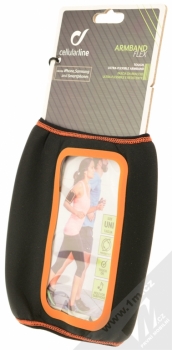 CellularLine Armband Flex Summer 2017 Edition velikost UNI sportovní pouzdro na paži pro telefony do 5,2 palců černá (black) krabička