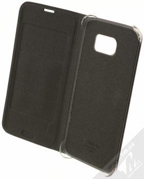 CellularLine Flip Book flipové pouzdro pro Samsung Galaxy S7 Edge černá (black) otevřené