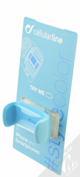 CellularLine Style&Color Car Holder univerzální držák do mřížky ventilace v automobilu modrá (blue) krabička
