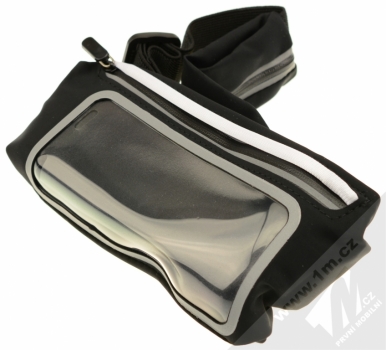 CellularLine Waistband View Light elastické sportovní pouzdro na pas pro mobilní telefon, mobil, smartphone černá (black)