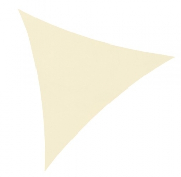 1Mcz Stínící plachta proti slunci 3 x 3 x 3m béžová (beige)