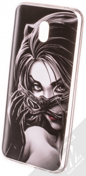 DC Comics Catwoman 004 TPU ochranný kryt pro Xiaomi Redmi 8A černá (black)
