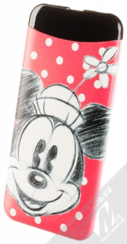 Disney Minnie Mouse Sketch 001 Power Bank záložní zdroj 6000mAh s motivem červená (red)