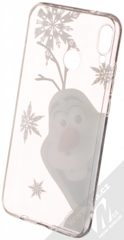 Disney Olaf 002 TPU ochranný silikonový kryt s motivem pro Huawei P20 Lite průhledná (transparent) zepředu