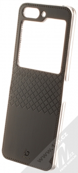Dux Ducis Bril flipové pouzdro pro Samsung Galaxy Z Flip5 černá (black) otevřené zezadu