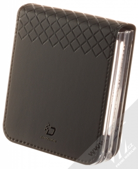 Dux Ducis Bril flipové pouzdro pro Samsung Galaxy Z Flip5 černá (black) zezadu