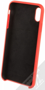 Ferrari Heritage Silicone ochranný kryt pro Apple iPhone XS Max (FEOSIHCI65RE) červená (red) zepředu