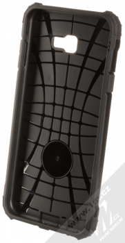 Forcell Armor odolný ochranný kryt pro Samsung Galaxy J4 Plus (2018) černá (all black) zepředu