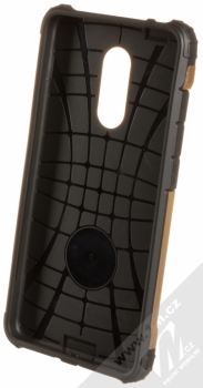 Forcell Armor odolný ochranný kryt pro Xiaomi Redmi 5 zlatá černá (gold black) zepředu