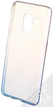 Forcell Blueray PC ochranný kryt pro Samsung Galaxy A8 (2018) průhledná modrá (transparent blue)