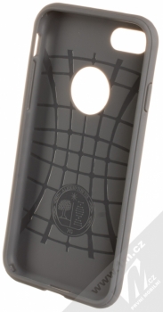 Forcell Carbon ochranný kryt pro Apple iPhone 7, iPhone 8 šedá (grey) zepředu