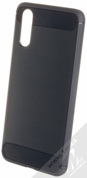 Forcell Carbon ochranný kryt pro Huawei P20 šedomodrá (graphite)