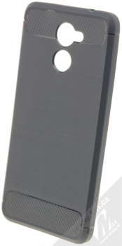 Forcell Carbon ochranný kryt pro Huawei Y7 šedomodrá (graphite)