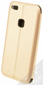 Forcell Elegance Book flipové pouzdro pro Huawei P10 Lite zlatá (gold) zezadu