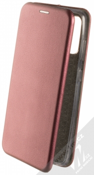 Forcell Elegance Book flipové pouzdro pro Samsung Galaxy S20 tmavě červená (dark red)