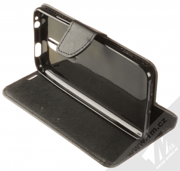 Forcell Fancy Book flipové pouzdro pro Xiaomi Mi 9T černá (black) stojánek