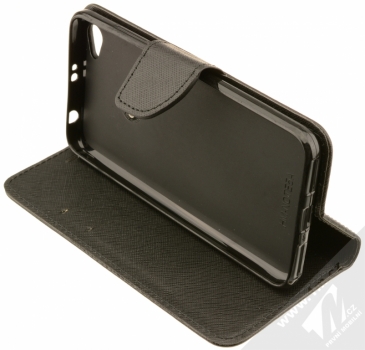 Forcell Fancy Book flipové pouzdro pro Xiaomi Redmi Note 5A Prime černá (black) stojánek