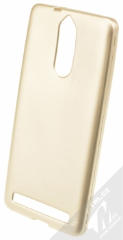 Forcell Jelly Matt Case TPU ochranný silikonový kryt pro Lenovo Vibe K5 Note zlatá (gold)