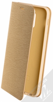 Forcell Luna flipové pouzdro pro Samsung Galaxy A6 (2018) zlatá (gold)