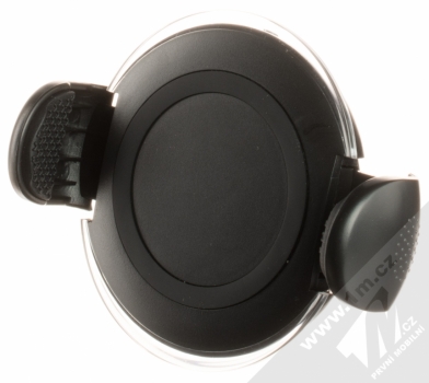 Forcell Plate Wireless Charger univerzální držák s bezdrátovým nabíjením se samonalepovací podložkou a do mřížky ventilace automobilu černá (black) maximální rozpětí