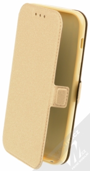 Forcell Pocket Book flipové pouzdro pro Samsung Galaxy A3 (2017) zlatá (gold)