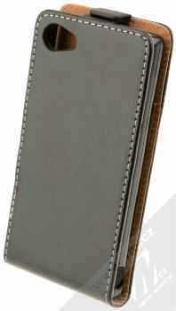 ForCell Slim Flip Flexi otevírací pouzdro pro Sony Xperia Z5 Compact černá (black) zezadu