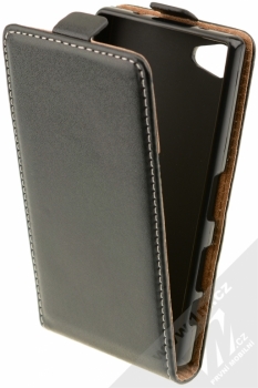 ForCell Slim Flip Flexi otevírací pouzdro pro Sony Xperia Z5 Compact černá (black)