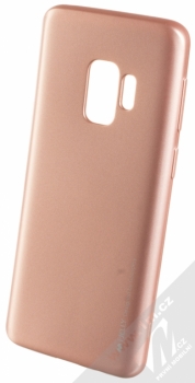 Goospery i-Jelly Case TPU ochranný kryt pro Samsung Galaxy S9 růžově zlatá (metal rose gold)