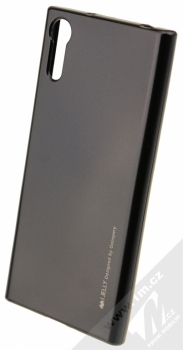 Goospery i-Jelly Case TPU ochranný kryt pro Sony Xperia XZ černá (metal black)