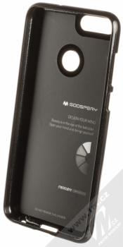Goospery Jelly Case TPU ochranný silikonový kryt pro Huawei P Smart černá (black) zepředu