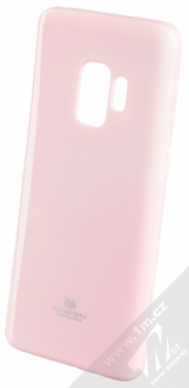 Goospery Jelly Case TPU ochranný silikonový kryt pro Samsung Galaxy S9 světle růžová (light pink)