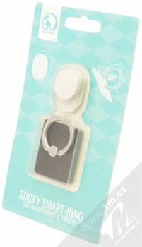 GreenGo Sticky Smart-Ring držák na prst černá (black) krabička