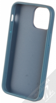 Guess 4G Printed Stripe ochranný kryt pro Apple iPhone 13 mini (GUHCP13S4GDBL) modrá (blue) zepředu