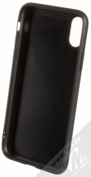 Guess Iconic Hard Case ochranný kryt pro Apple iPhone X (GUHCPXACCAWH) bílá (white) zepředu