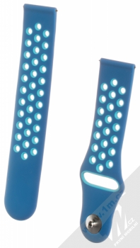 Handodo Double Color Strap silikonový pásek na zápěstí pro Samsung Gear S2 Classic modrá světle modrá (blue light blue)