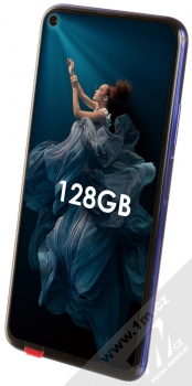 Honor 20 6GB/128GB modrá (sapphire blue) šikmo zepředu