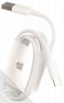 Huawei HW-100400E00 SuperCharge (40W) originální nabíječka do sítě s USB výstupem a originální USB kabel s USB Type-C konektorem bílá (white) USB kabel komplet