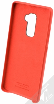 Huawei Leather Case originální kožený kryt pro Huawei Mate S červená (red) zepředu