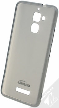 Kisswill TPU Open Face silikonové pouzdro pro Asus ZenFone 3 Max (ZC520TL) černá průhledná (black) zepředu