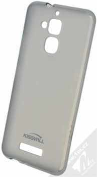 Kisswill TPU Open Face silikonové pouzdro pro Asus ZenFone 3 Max (ZC520TL) černá průhledná (black)