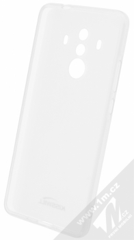 Kisswill TPU Open Face silikonové pouzdro pro Huawei Mate 10 Pro bílá průhledná (white) zepředu