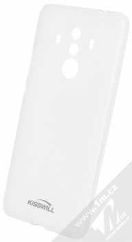 Kisswill TPU Open Face silikonové pouzdro pro Huawei Mate 10 Pro bílá průhledná (white)